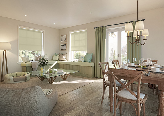 Trapani, Fawn - Twist&Fit Roller Blind - Image 7